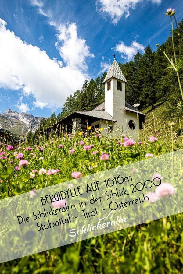 Berghotel Schlickeralm 1.616 M Fulpmes Esterno foto